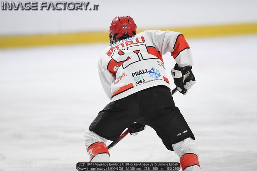 2021-10-17 Valpellice Bulldogs U19-Hockey Asiago 3215 Simone Battelli